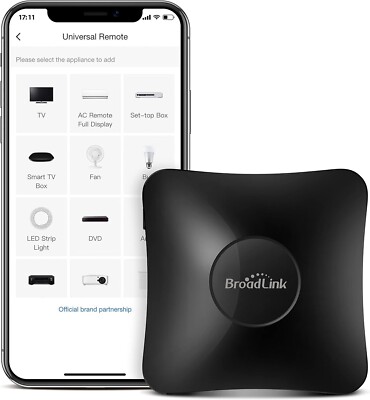 BroadLink IR/RF Smart Home Hub-WiFi Blaster for RM4 pro