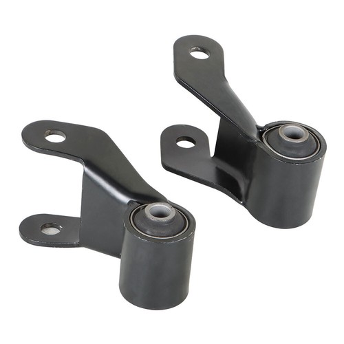 For 99-13 Chevy GMC Pickup Series Leaf Spring Rearward Shackle Bracket Kit 2Pcs - Picture 3 of 7
