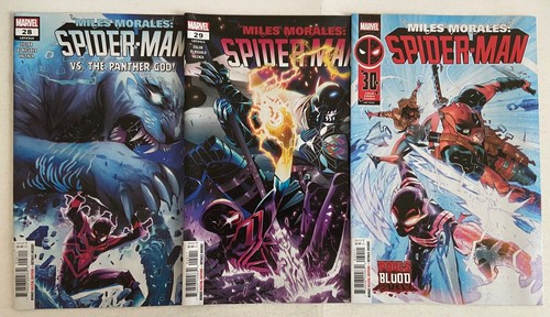 MILES MORALES SPIDER-MAN 24-30 Cody Ziglar 2024/2025 NM 1st prints A - Picture 2 of 2