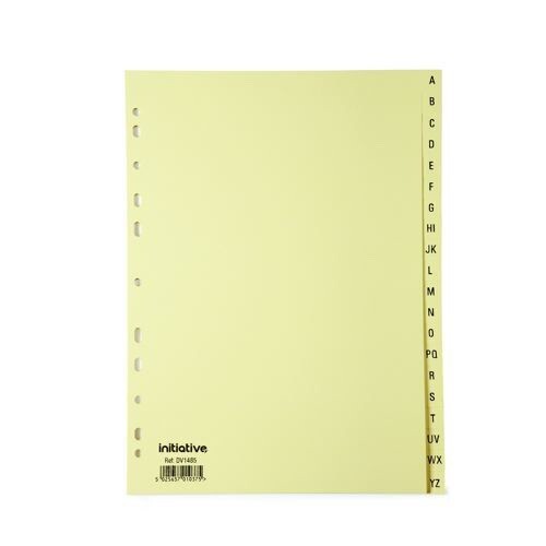 [Pack of 3] A4 Vanilla A-Z Tabs Ring Binder File Index Dividers Subject Folder