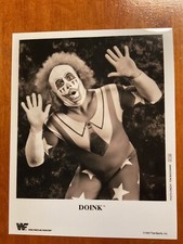 DOINK THE CLOWN Matt borne  wrestling 8x10 photo print wcw nwa