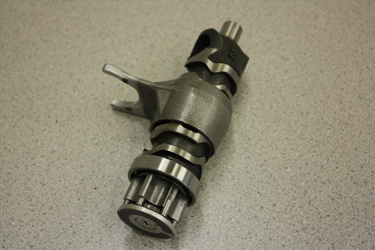 1995 KAWASAKI EX 500 NINJA TRANSMISSION DRUM SHIFTER WITH FORK OEM