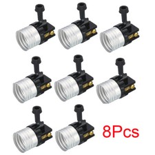 8 Pack 3 Way Socket Replacement for Lamps, Medium Base Interior Only USA SHIP