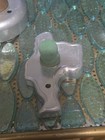 Vintage Lot Of 3 Biscuit Cutters . Two Cookie Cutters Santa & Bell Wooden Handle — photo 6