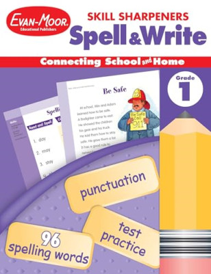 Spell & Write, Grade 1 (Skill Sharpeners) - Paperback NEW Publishers, Eva 2005-0
