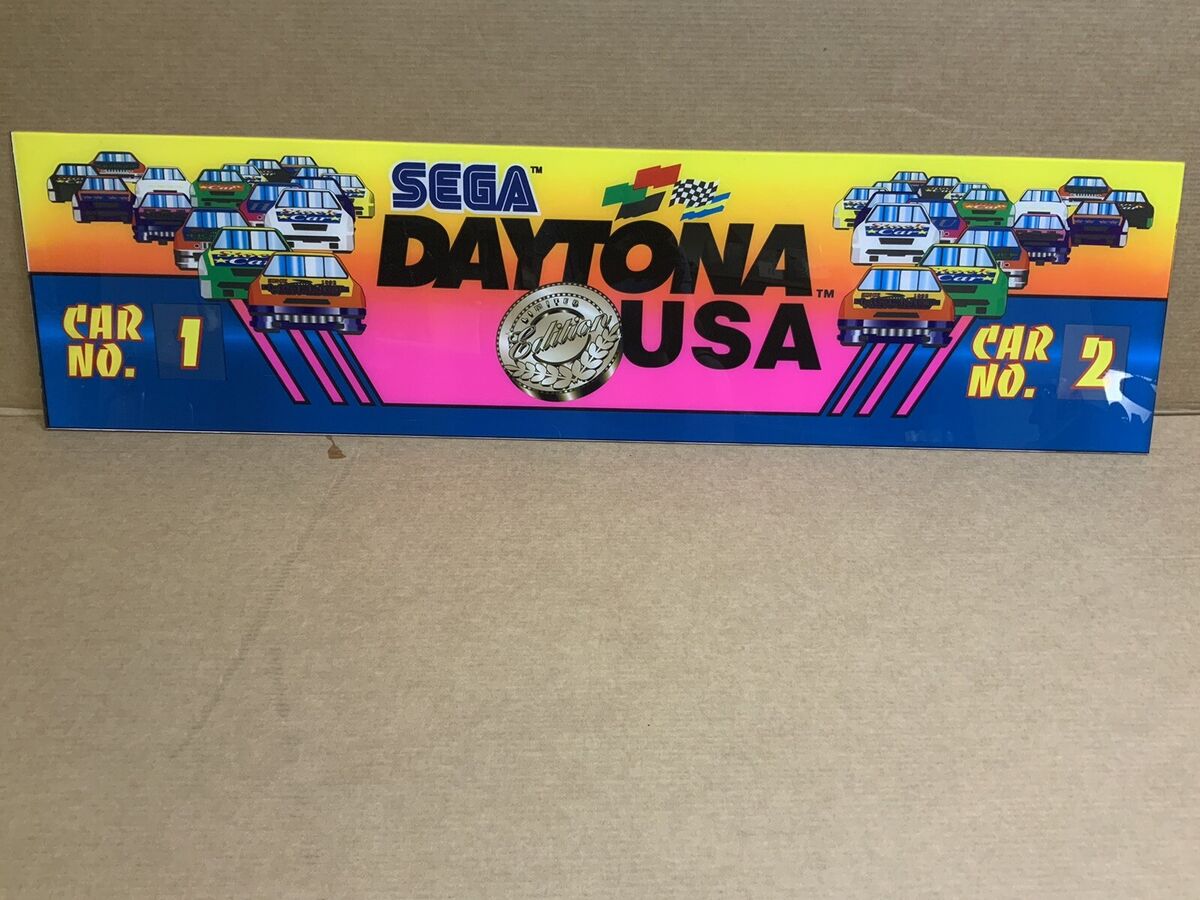 Sega Daytona USA Limited Edition Header Plastic | eBay Sega Daytona USA Limited Edition Header Plastic | eBay