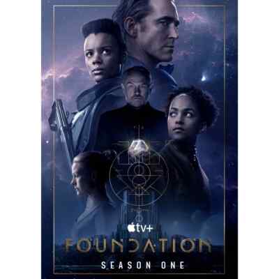Foundation : TV Series Seasons 1&2 ( 2021-2023 ) Full HD DVD Free Shipping To US
