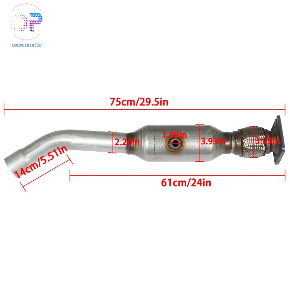 Catalytic Converter For Dodge Caravan 2001/2002/2003/2004/2005/2006/2007 3.3L - Imagen 3 de 4