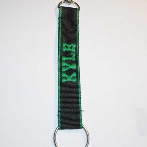 Key Chain Embroidered Lanyard Ring Clasp Choose Name or Fun Phrase 6" Colorful - 第 97/205 張圖片