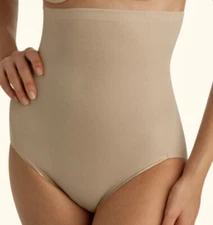 NAOMI NICOLE Unbelievable Comfort NUDE Hi Waist Firm Brief Womens M L XL 2XL 3XL