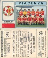 FIGURINE STICKER FOOTBALLERS PANINI *1976/77* ORIGINAL VELINA N.543