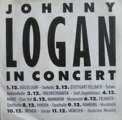 7'' 1987 PROMO WANTED IN MINT- ! JOHNNY LOGAN : Stay