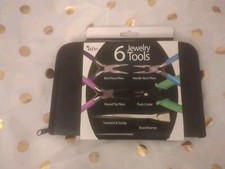 D.I.Y. Jewelry Making Tool Kit with Six tools New w/Case Great for Crafts