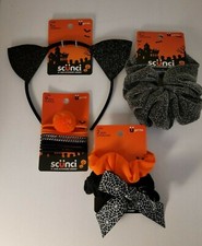 Lot of Scunci Headband, Bat -Halloween, Bling , Scrunchies and more 