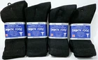6 Pairs Diabetic Socks 6-11 Men Women Non Elastic Extra Wide Breathable Soft Top