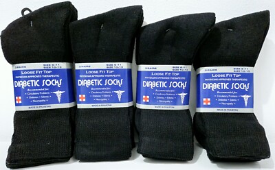12 Paar Diabetikersocken 6-11 Herren Damen ohne Gummi extra breit atmungsaktiv weich Top