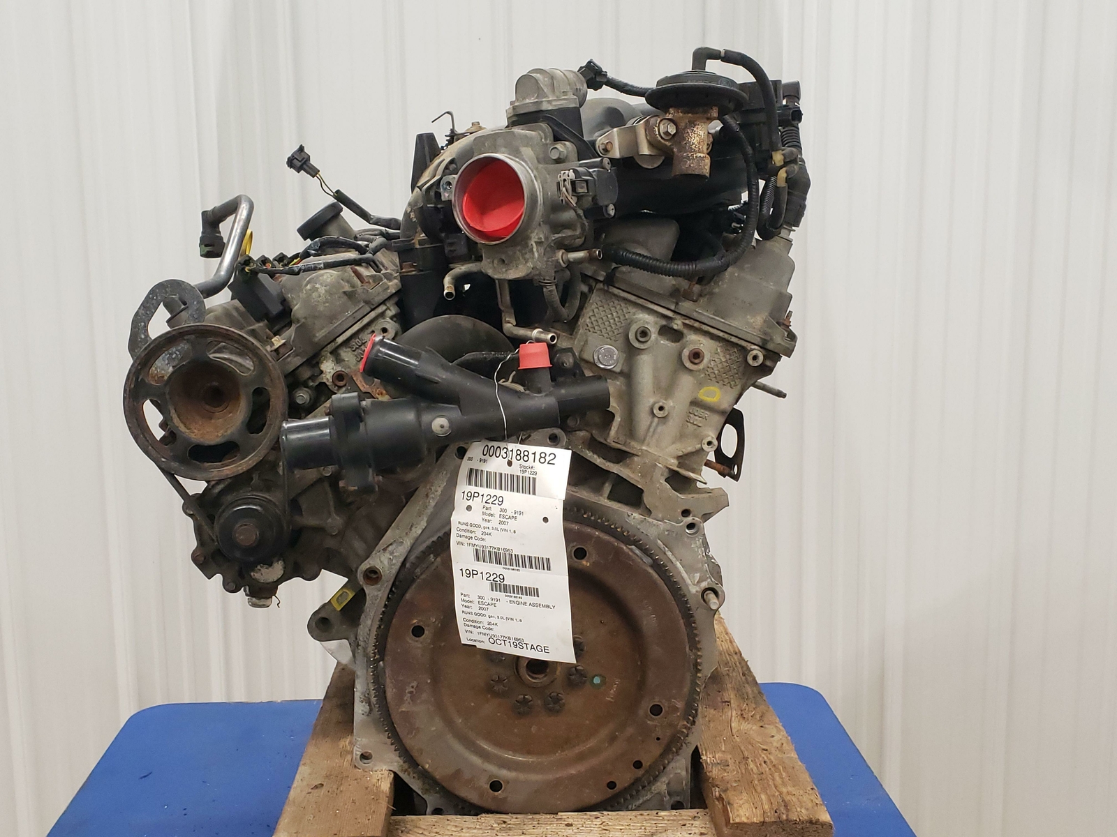 2006-2007 Ford Escape 3.0L Engine Motor | 204,457 Miles | Genuine OEM ...