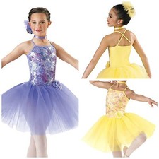 NEW 'Carnival Waltz' Ballet Lyrical Ice Skating Dance Competition Costume Dress
