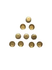 Holley Metering Block Brass Plugs - Ten Pack.