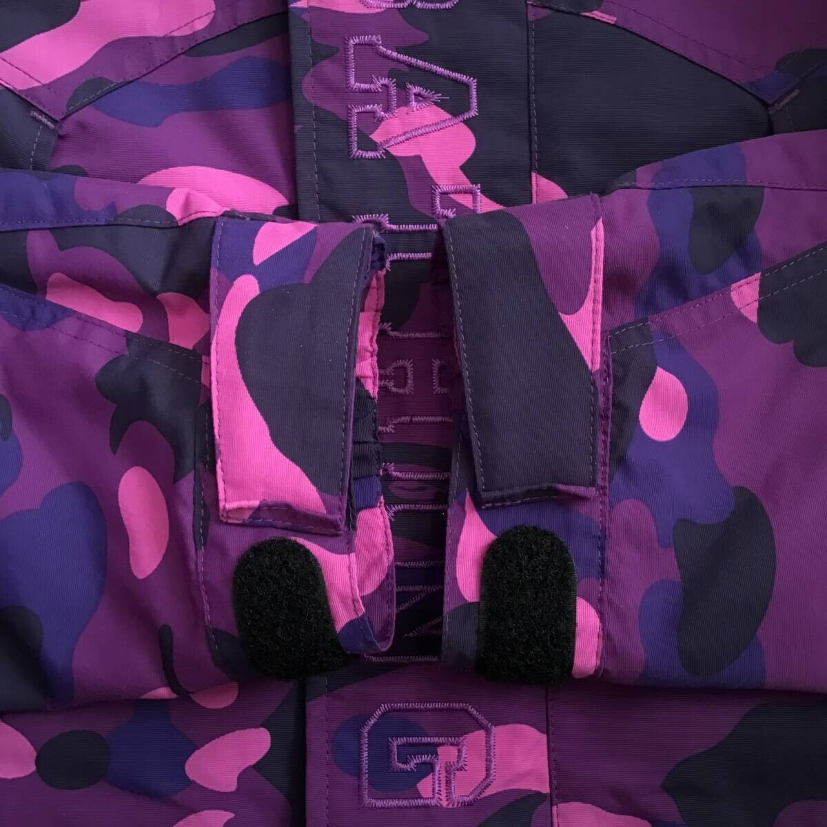 Purple camo BAPE hoodie snowboard jacket A Bathing Ape Size