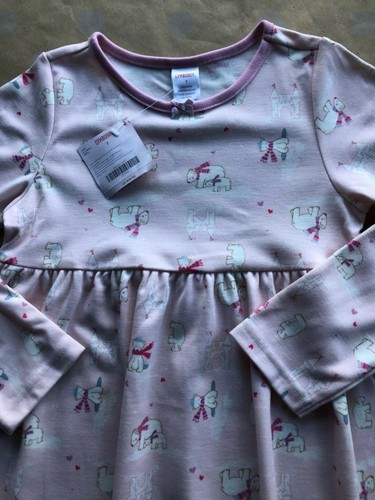 NWT Gymboree 2006 Pink Polar Bears Nightgown Sleepwear Gown 6 7 8 9 10 - Picture 17 of 33