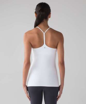NWOT Lululemon Sun Setter Tank White SIZE: