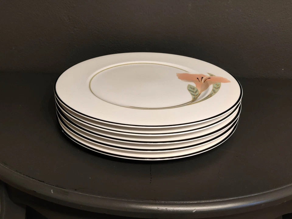 5 Stck. Platzteller Pizzateller Villeroy und Boch Serie Iris, TOP, selten