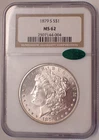 1879-S Morgan Dollar NGC MS62 CAC PQ Semi-PL Reverse