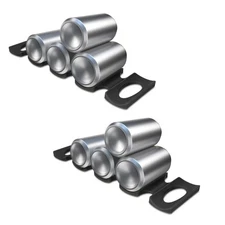 Silicone Bottle Stacking Mat (Set of 2) - Refrigerator Organizer Holder Rack ...