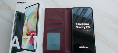 Samsung Galaxy A71 SM-A715F/DS - 128GB - Prism Crush Black (Ohne Simlick) (Dual