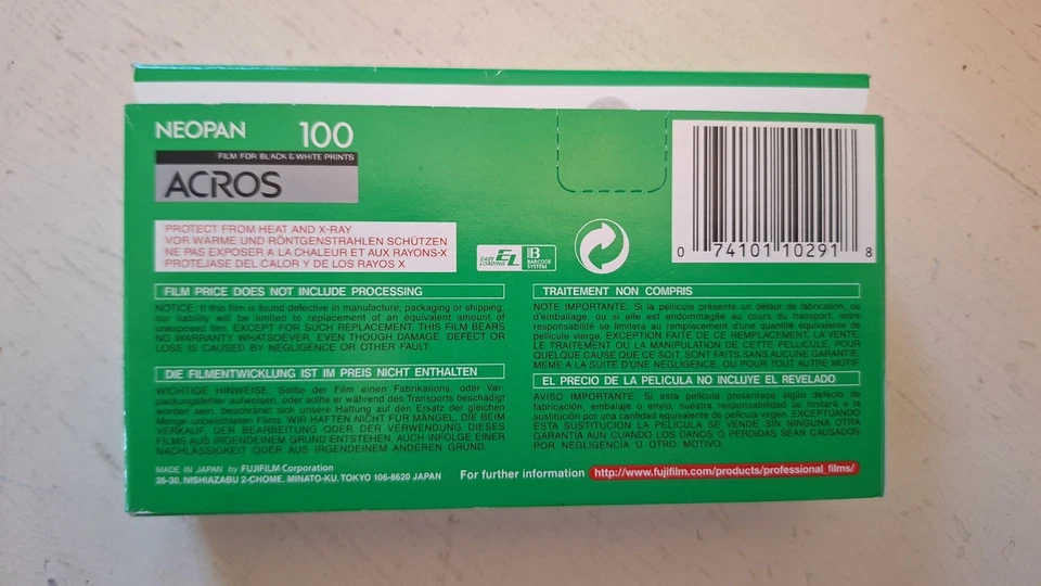 Fujifilm Neopan Acros 100, 120, 4rolls, Expired 2013, Fuji - Image 4 of 4