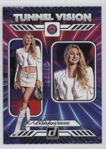 2025 Panini Donruss WNBA Tunnel Vision Cameron Brink #8 1q03