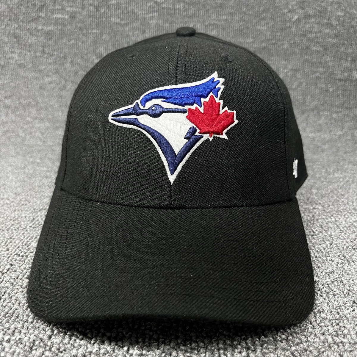 Toronto Blue Jays '47 Brand MVP Hat Black Adjustable MLB Baseball Cap New