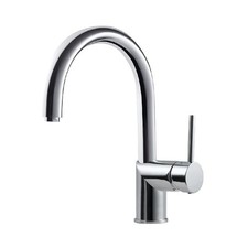 Houzer VITBA-660 Chrome Vitale Bar Faucet With Ceradox Lifetime Technology