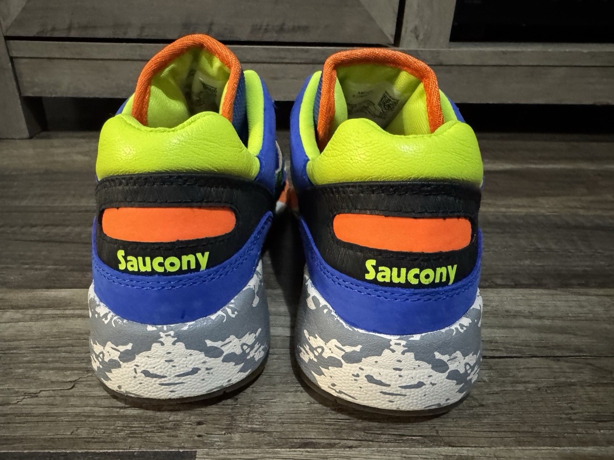 Saucony Originals Shadow 6000 Trail CPK Blue/Lime Men display picture 3