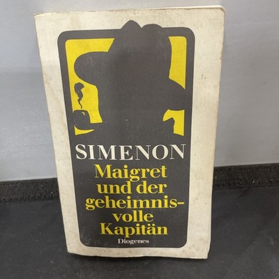 Simenon Maigret un der geheimnis-volle Kapitan Diogenes 1979 Paperback