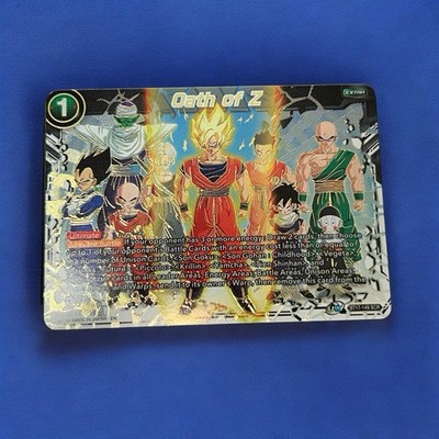 Oath of Z BT17-149 SCR Secret Rare Dragon Ball Super Ultimate Squad DBZ