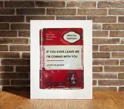 James McQueen Ever Leave me Canvas Wrap Wall Decor PosterWall Art Print