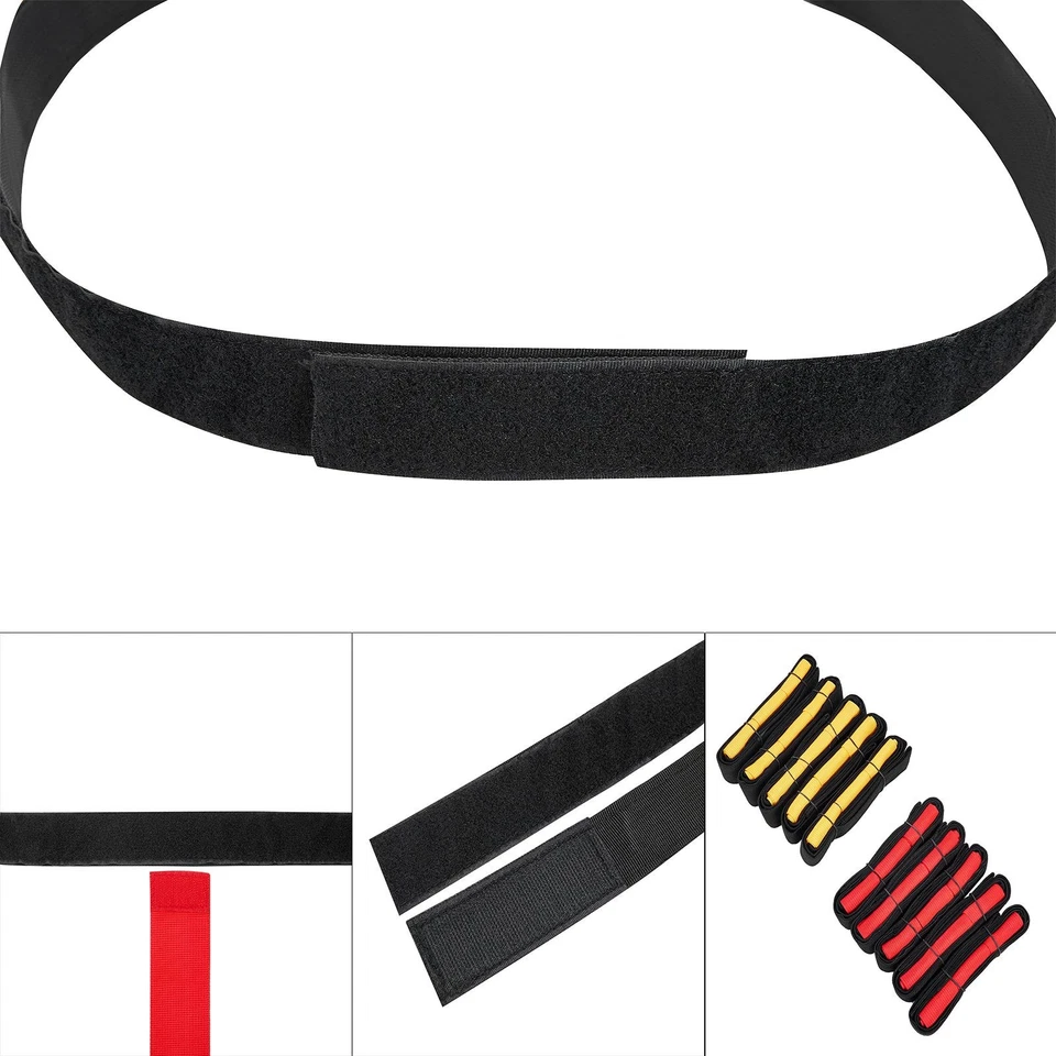 Flaggen-Fußballgürtel, Verstellbarer Rugby-Flaggen-Hüftgurt U5J65073 - Bild 2 von 4