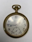 Antique Zenith 15 Jewels Gold Filled Pocket Watch, Pre-Owned, Runs (36-#102)