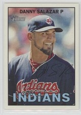 2016 Topps Heritage Danny Salazar #403 0q5