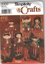 5300 SIMPLICITY - Christmas Decor: 20  24" ELVES