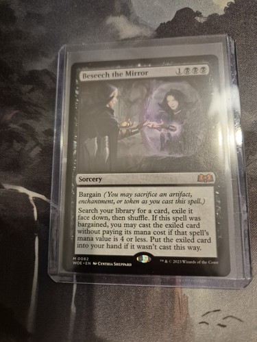 MtG: Beseech the Mirror - Wilds of Eldraine Mythic, Nm!!