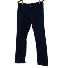 Banana Republic The Traveler Slim Fit Chino Pants Navy Blue Sz 36x34