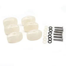 6pcs Guitar Tuning Key Guitar Tuners Machine Head oblong Buttons Electric Parts
