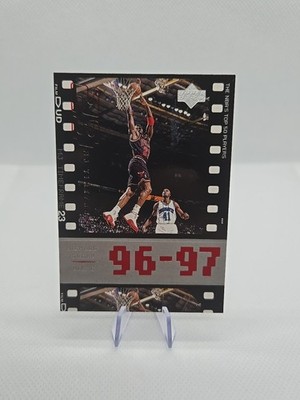 1998-99 UPPER DECK MICHAEL JORDAN MJ TIMEFRAME #105 NBA'S TOP 50 PLAYERS BULLS