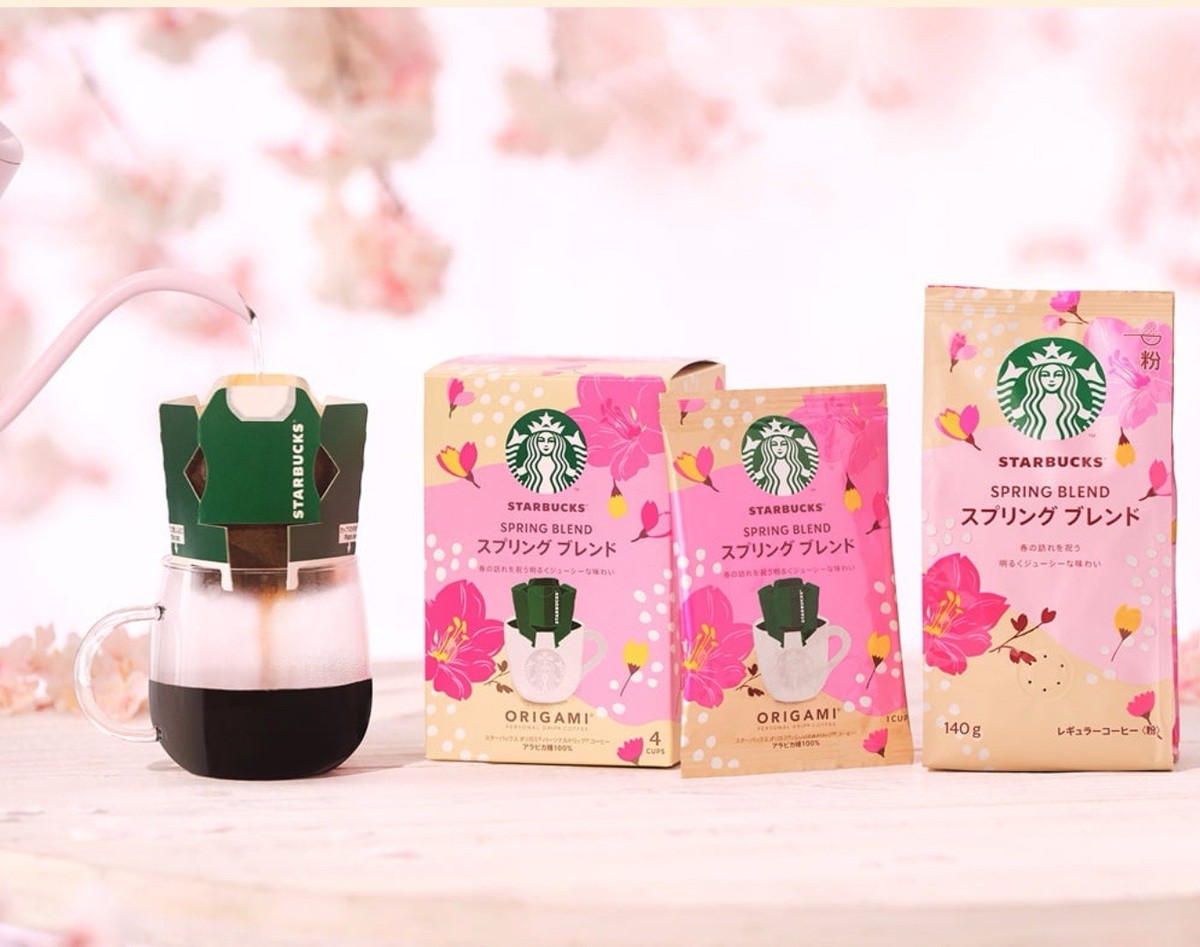 Starbucks Japan Sakura Strawberry Latte & Matcha Spring Blend 12 Starbucks Japan Sakura Strawberry Latte & Matcha Spring Blend 12