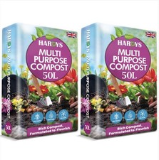 100L Multi Purpose Compost Garden Soil for Plants Flowers Seeds Indoor Outdoor 0.26 per litre