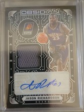 2020-21 Panini Obsidian - Matrix Material Autographs Jason Richardson #MM-JRC