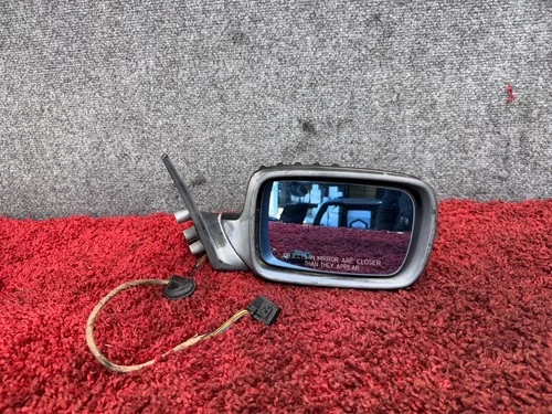 BMW 2001-2006 E46 Right Passenger Side Door Mirror Assembly Black 2 OEM 121K